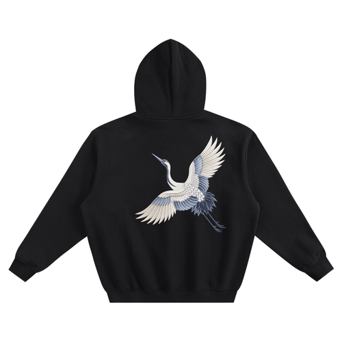 Fleeced Boxy Hoodie